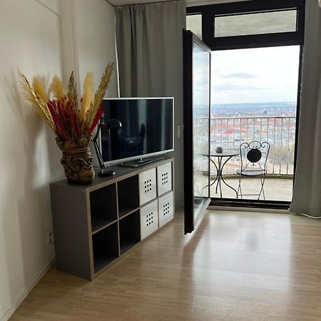 Cityapartment Im 33. Stock Augsburg Buitenkant foto
