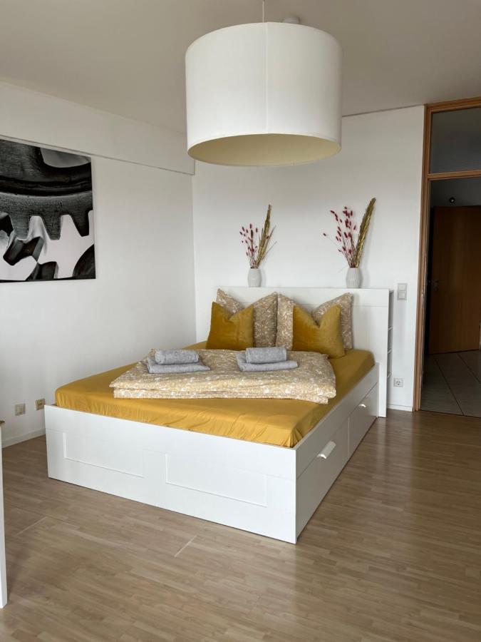 Cityapartment Im 33. Stock Augsburg Buitenkant foto